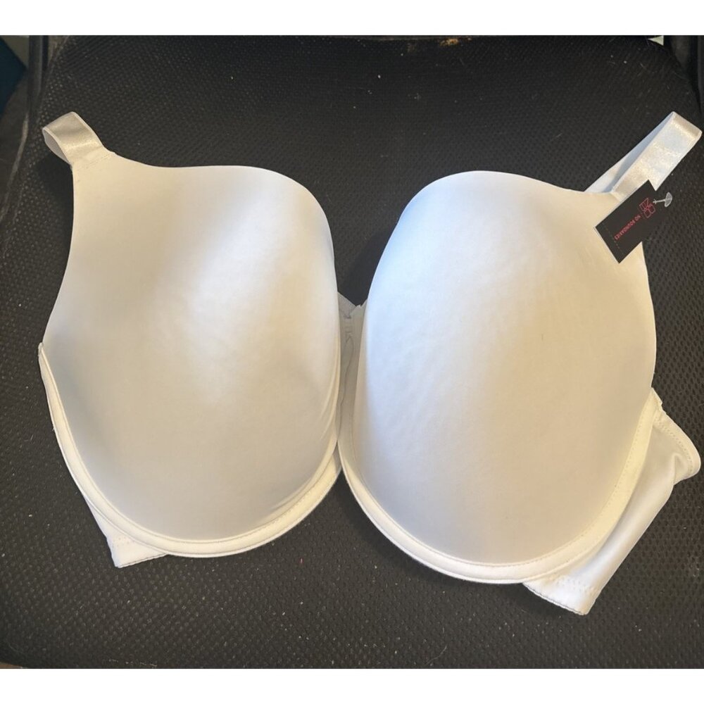 Women’s White No Boundaries T-Shirt Bra Size 40DD NWT Adjustable Straps And Back